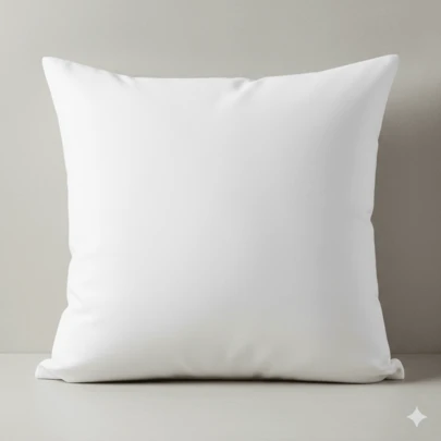 White Pillow Core, 45x45 Cm, Bedding, Pillow Inserts, Pillows For Bed, Home
