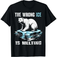 The Wrong ICE Is Melting - Melt ICE T-Shirt - 黑色1 - 查看 1
