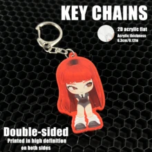JENNIE Ruby CQBI 风格亚克力钥匙扣，Kpop BLACK PINK“粉丝艺术”图案，汽车钥匙扣挂件钥匙链手机包挂件礼物，送给“RUBIES”的特别礼物 - RUBY - 查看 10