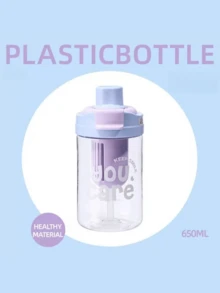 1个高品质316不锈钢保温水瓶，大容量，简约设计，便携 - 彩色 - 查看 6