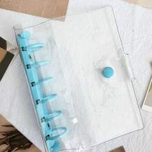 Sổ tay rời trong suốt, gáy xoắn có thể tháo rời, chất liệu trong suốt cao, chống áp lực và chống trầy xước, thiết kế khóa cài, phù hợp cho ghi chú bài học trên lớp, sắp xếp tài liệu văn phòng, lập kế hoạch và bố cục sáng tạo, sổ tay rời trong suốt di động, văn phòng phẩm thiết thực cho học tập và công việc hàng ngày, thích hợp làm quà tặng văn phòng phẩm, đồ dùng học tập, tốt nghiệp, đám cưới, Ngày của Mẹ. - Sách rời - Xem 16