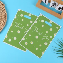 100pcs Party Gift Bags, Small Flower Patterned Tote Bags, Jewelry Gift Bags, Holiday Gift Bags, Flat Mouthed Tote Bags, And Small Gift Bags. Suitable For Holidays, Weddings, Jewelry, Gift Bags, Party Birthdays, And Wedding Gift Bags - Multicolor - View 4