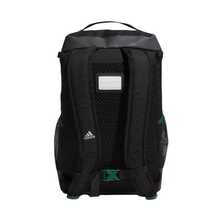 adidas Logo標誌拉鍊開合雙肩包常規男款 - 黑色 - 查看 5