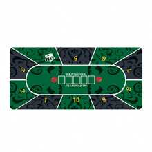 Texas Poker Mat, Poker Carpet, Premium Luxury Portable Poker Table Cover, Waterproof Poker Cloth - High-Temperature Heat Printing Poker Carpet, Noise Reduction, Anti-Slip, Anti-Fouling, Christmas Gift - Multicolor - View 9
