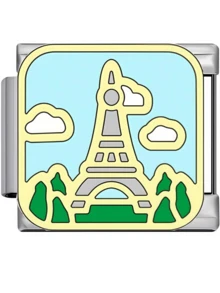 2026 New 1/5/10/15/20/30/50pcs Cartoon World Travel Landmark Building Block Bracelet Charm DIY Modular Jewelry Accessories - Multicolor - View 38