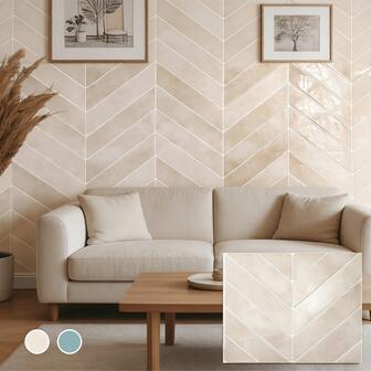 2D Flat Self-Adhesive Wall Tiles, Suitable For Bathroom And Kitchen - 5/10/30 Pieces (Size: 11.4 Inches*9 Inches), Waterproof, Oil-Proof, Splash-Proof. Suitable For Wall Decoration In Kitchen, Bathroom, Rental House Renovation, Restroom And Other Indoor Spaces.