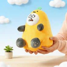 We Bare Bears Series Cartoon Anime Creative Plush Doll Cute Soft Panda Plush Doll, Christmas Gift, Abstract & Quirky