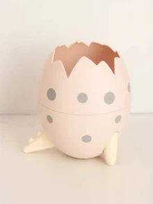 Cute Creative Fashion Dinosaur Egg Pen Holder, Large Capacity Stationery Storage Box/Bucket, Desk Decor For Students Dormitory - Multicolor - View 7