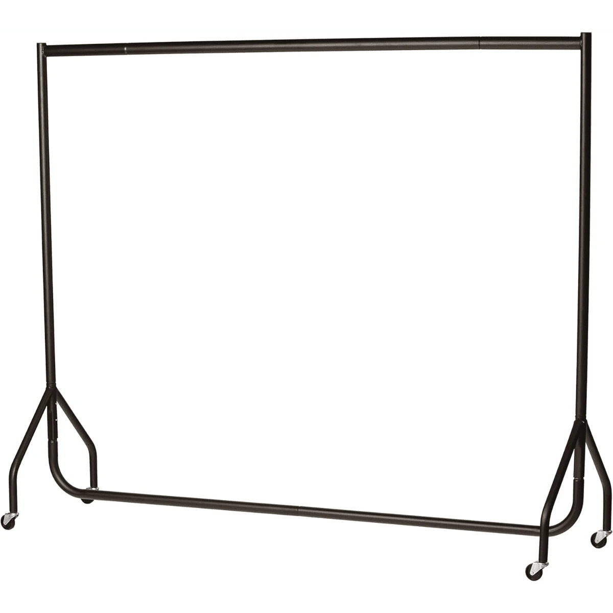 Heavy Duty Clothes Rail Garment Rail 6ft Long X 5ft High Metal Storage Hanging Rack - Default - View 1