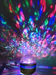 Proiettore a onde USB con effetto ondulato, dà l'impressione di essere circondati dalle onde, adatto per giocattoli e regali, ottimo per compleanni, regali di San Valentino, applicabile per sala giochi, camera da letto, soggiorno - luce policromatica - Visualizzare 4
