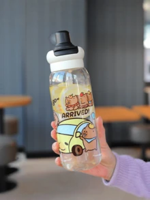 1pc High-Quality 316 Stainless Steel Insulated Cup, Lightweight Luxury Portable Tumbler With Straw, Premium Double-Wall Gift Cup For Women - Multicolor - View 8