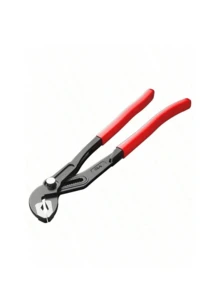 Adjustable Pump Pliers, Forged Gear Button Handle, Anti-Rust Multifunctional Universal Pipe Wrench, Suitable For Plumbing, Automotive, Heating, Pipe Repair, Also Known As Pump Pliers, Aluminum Beak - Red - View 12