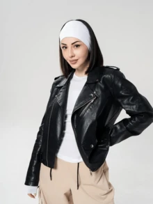 1pc Unisex Solid Color Sports Headband, Wide Yoga Headband, Sweat Absorbent Band For Men & Women, Running, Fitness, Elastic Hair Tie Headwrap, Hair Accessories For Women - White - View 3