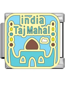 2026 New 1/5/10/15/20/30/50pcs Cartoon World Travel Landmark Building Block Bracelet Charm DIY Modular Jewelry Accessories - Multicolor - View 19