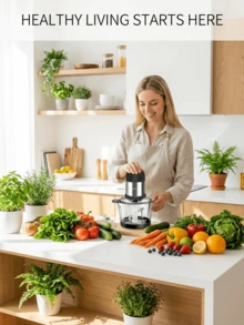 SOKANY-7025A 电动绞肉机，可切碎馅料和研磨蔬菜馅料，2升大容量绞肉机 - 銀色 - 查看 11