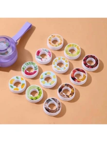 1個/2個/3個/4個/5個/6個/7個 Air 水瓶風味膠囊，水果風味水瓶膠囊，水瓶配件，適用於 Air 水瓶入門套裝，0糖0卡路里風味，不含水瓶，隨機口味 - 彩色 - 查看 5