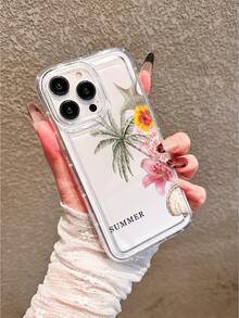 5 Stück Kokosnussbaum, Muschel, Schildkröten Design Ladeschutzcase und stoßfeste TPU Handyhülle, kompatibel mit Apple 17, 16, 15, 14, 13, 12, 11 Pro Max und Serie, enthält Ladeschutzcase und Kabel Organizer Set - 20W/18W Adapter, Adapterkappen, kompatibel mit Samsung Galaxy A54 5G, A52, A14, A15, A12, S22, S21, S24, S25, S25 Ultra, S21 Ultra, A55 5G, A71 4G, A34 5G, A22, A13 4G, A05S Serie - Verschiedenfarbig - Übersicht 4