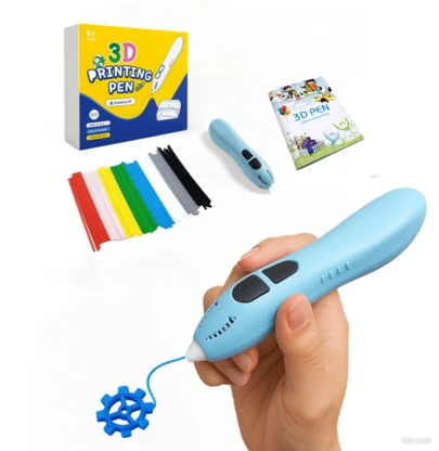 3D Printing Pen Set, 3D Pen With LCD Display & PLA Filament, Creative DIY Gift For Kids And Children, Ideal For Birthdays & Christmas Presents