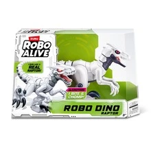 ZURU Robo Alive Robo Dino Raptor, Suitable As A Children's Day Gift - White - View 4