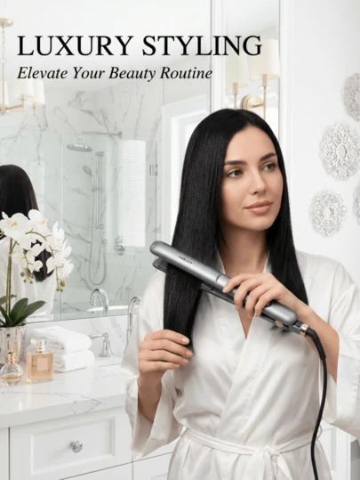 SOKANY 这款陶瓷直发器可以抚平毛躁，拉直头发，也可以帮你打造蓬松的沙滩波浪卷发。它加热迅速，适合所有发质。这款直发器设计人性化，造型更快捷。