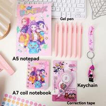 K-Pop 女巫组合文具套装，实用文具，奖品，礼物，生日礼物 - 彩色 - 查看 4