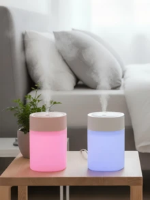 1个迷你USB供电加湿器，200毫升容量，低噪音，喷雾式，适用于家庭、卧室、浴室 - 多色 - 查看 3