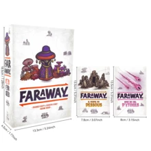 Board Game:ALULA FAR A WAY & Expansion1:DESSOUS & Expansion2:DETOILES(English Edition) - Casual Puzzle Adventure Card Game For 2-7 Players, 25-Min, Perfect For Party Gathering & Team Building.New Year Gift - Multicolor - View 2