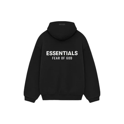 Essentials SS22 Hoodie Desert Taupe 胸口標誌Logo純色套頭連帽加絨美式重磅衛衣
