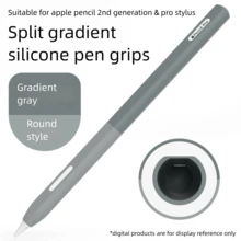 Silicone Case Compatible With Apple Pencil 2nd Generation & Apple Pencil Pro (2024) Sleeve Skin Ultra Thin Apple Pencil Protective Cover Compatible With Magnetic Charging And Double Tap - Multicolor - View 16