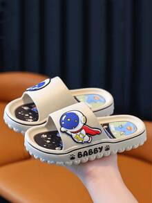 Kids Slippers, Cute Princess Style Soft Bottom Summer Toddler Sandals For Boys And Girls - Beige - View 4