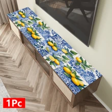 1 pieza Alfombrilla absorbente con estampado de limón para secar platos, Alfombrilla absorbente para encimera de máquina de espresso, Alfombrilla absorbente para fregadero, Alfombrilla absorbente suave para grifo, Alfombrilla absorbente para taza de fregadero, Decoración del hogar, Accesorios de cocina y baño - Multicolor - Ver 12