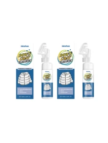 2件/套羽绒服清洁剂，无需手洗，专业去污不伤面料，保持衣物蓬松柔软，不影响保暖性，只需喷洒擦拭即可轻松去除各种污渍，令衣物洁净如新。手洗太冷伤手，机洗会降低保暖性，干洗太贵，机洗又会损伤衣物，这款喷雾能去除顽固污渍，不留痕迹。 - 彩色 - 查看 10