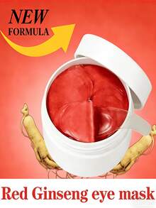 60片/30对 红参水凝胶眼膜 - 淡化黑眼圈 - 保湿护肤 - 缓解浮肿 - 提亮眼周肌肤 - 多色 - 查看 3
