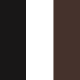 Negro/blanco/marrón