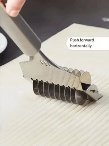 1pc Stainless Steel Pasta Roller Cutter, Multifunctional Manual Pasta Maker, Kitchen Noodle Making Tool - Kitchen Gadget, Mother's Day Gift, Pasta Maker Tool - Multicolor - View 9