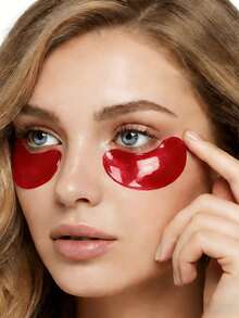 60片/30对 红参水凝胶眼膜 - 淡化黑眼圈 - 保湿护肤 - 缓解浮肿 - 提亮眼周肌肤 - 多色 - 查看 2