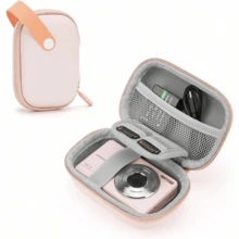 Digital Camera Case CAMKORY DC403 FHD 1080P PIXPRO FZ55 FZ45 STUOGYUM DC402 - Card Storage Travel Carrying Cute Case Bag Small - Multicolor - View 1