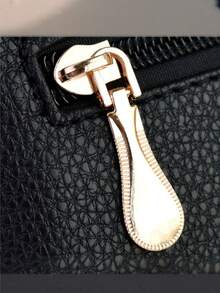 1 Pc Women Clutch Bag Fashion Long Wallet Clutch Coin Pouch Bag Card Holder Zip Purse Business Bag - Multicolor - View 11