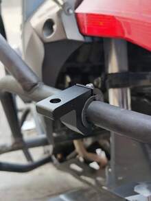 Motorcycle Spotlight Tube Clamp Bumper External Spotlight Modification Bracket Aluminum Alloy Expansion Fixing Bracket - Solid Color - View 7