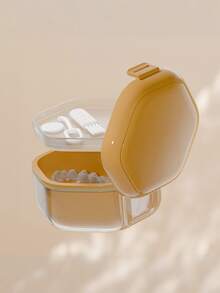 1 Pc Braces Organizer Personal Care Tools Easy To Carry Invisible Braces Orthodontic Retainer Organizer Denture Storage And Cleaning Case