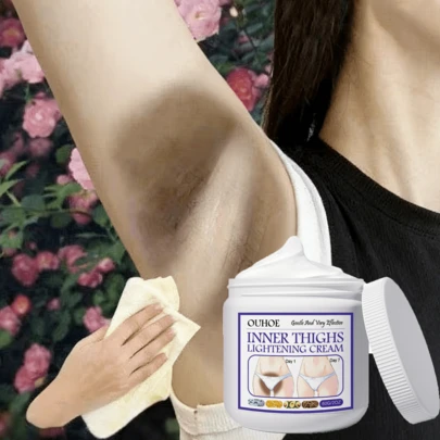 60g,Inner Thigh Beauty Cream, Deeply Moisturizes And Whitens, Brightens The Inner Thighs, Whitens The Joints And Armpits, Cleanses Dark Deposits, Hydrates And Nourishes The Skin