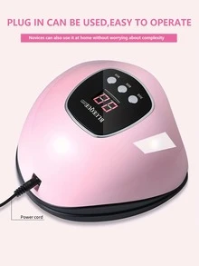 1pc 24 LED UV Nail Lamp, Nail & Toe Nail DIY Gel Nail Curing Light, USB Rechargeable Nail Dryer With 3 Timer Settings, Compact Design With Timer, No Discoloration, Suitable For Travel/Home/Gift/Nail Salon/SPA - Multicolor - View 7