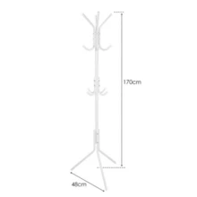 Coat Rack - White - View 2