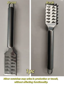 1pc Stainless Steel Fish Scale Remover, Portable Fish Scale Scraper, Fish Scaler, Seafood Processing Tool - Multicolor - View 13