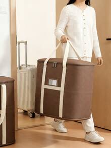 1个特大号防水防尘棉被收纳袋，适合家居收纳