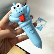 1pc Gray Snake Antidote Shaped Ballpoint Pen With Voice Recorder, Writing & Recording Pen With Clip, Medium Tip, Plastic Material, Easter Gift - Multicolor - View 5