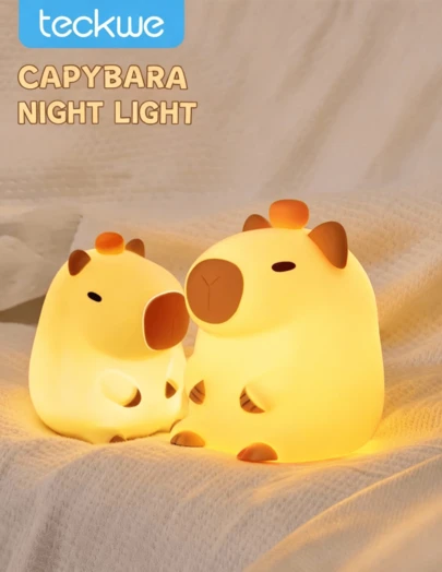 Teckwe 水豚可爱小夜灯氛围装饰灯