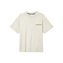 Nike 復古圖案印花圓領套頭寬鬆短袖T卹 男女同款 白色 - 白色 - 查看 10
