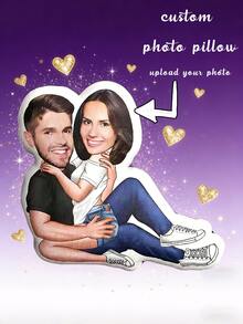 Gối ôm hình thú cưng in hình ngộ nghĩnh, biểu cảm độc đáo - Ảnh 3D hai mặt, chất liệu vải nhung mềm mại, có thể giặt máy - Thích hợp cho mèo và chó, món quà lý tưởng cho sinh nhật, Lễ Tạ ơn, Giáng sinh. - Ngôi sao - Xem 10