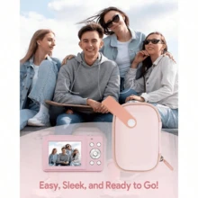 Digital Camera Case CAMKORY DC403 FHD 1080P PIXPRO FZ55 FZ45 STUOGYUM DC402 - Card Storage Travel Carrying Cute Case Bag Small - Multicolor - View 5